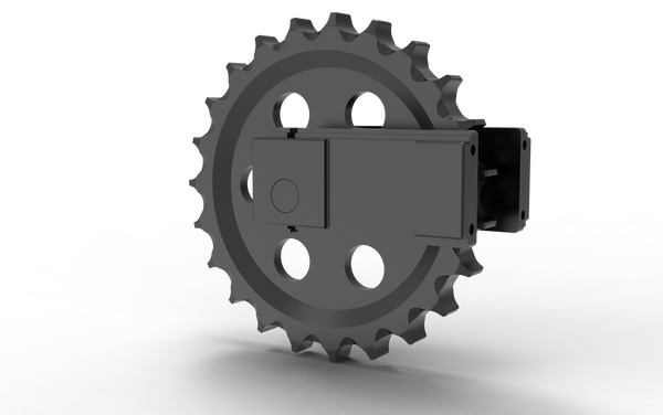 Rueda tensora JCB 8030 ZTS - 