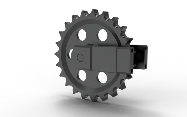 Rueda tensora JCB 802 - 